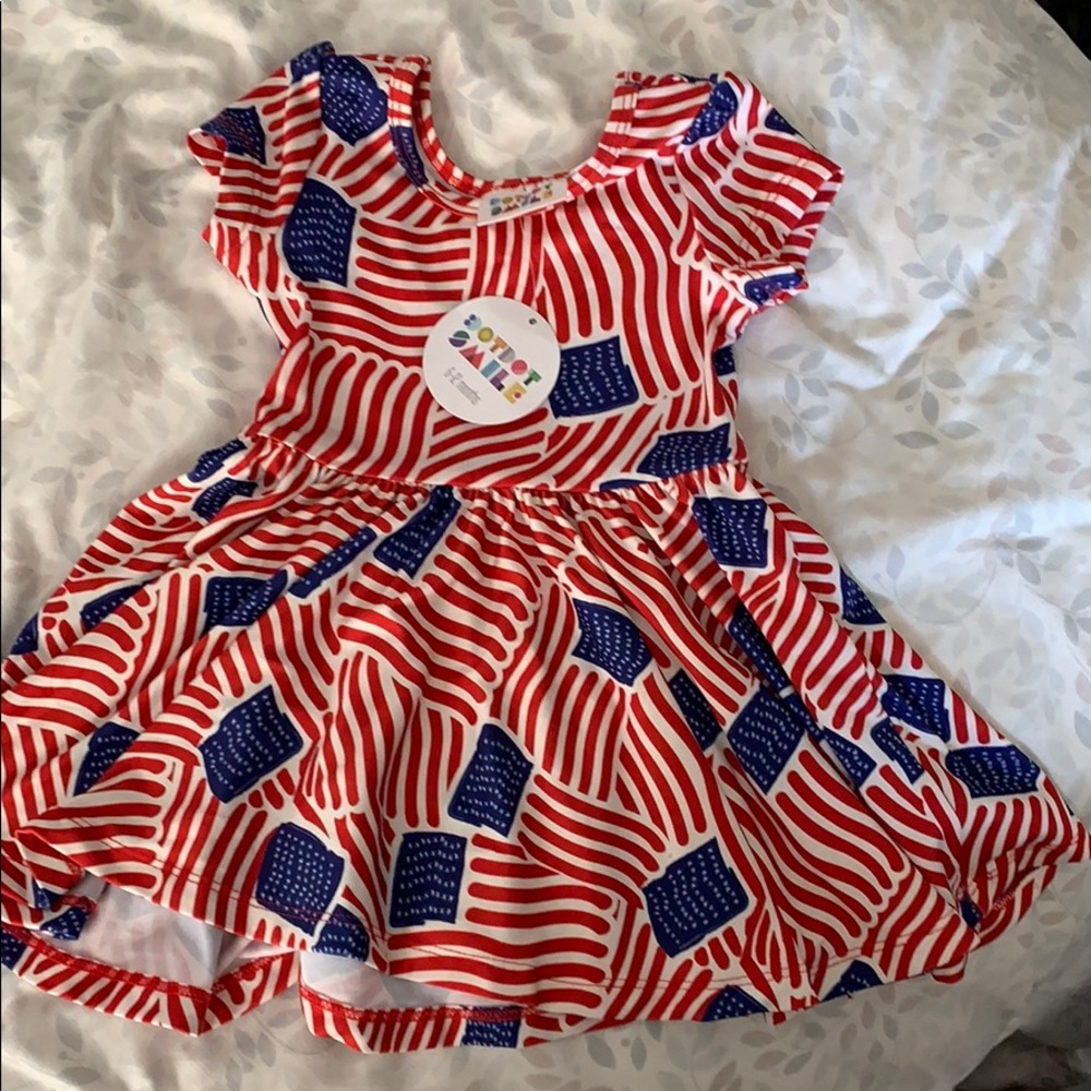 Baby 4th of July dress 🎇 Dot Dot Smile